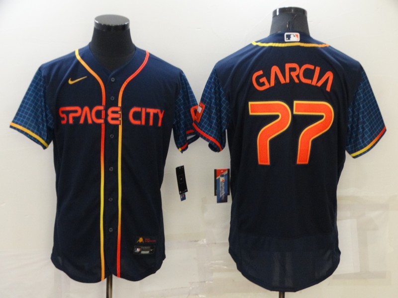 Astros 77 Luis Garcia Navy Nike 2022 City Connect Flexbase Jersey,We sell and wholesale Astros 77 Luis Garcia Navy Nike 2022 City Connect Flexbase Jersey on line form chian!